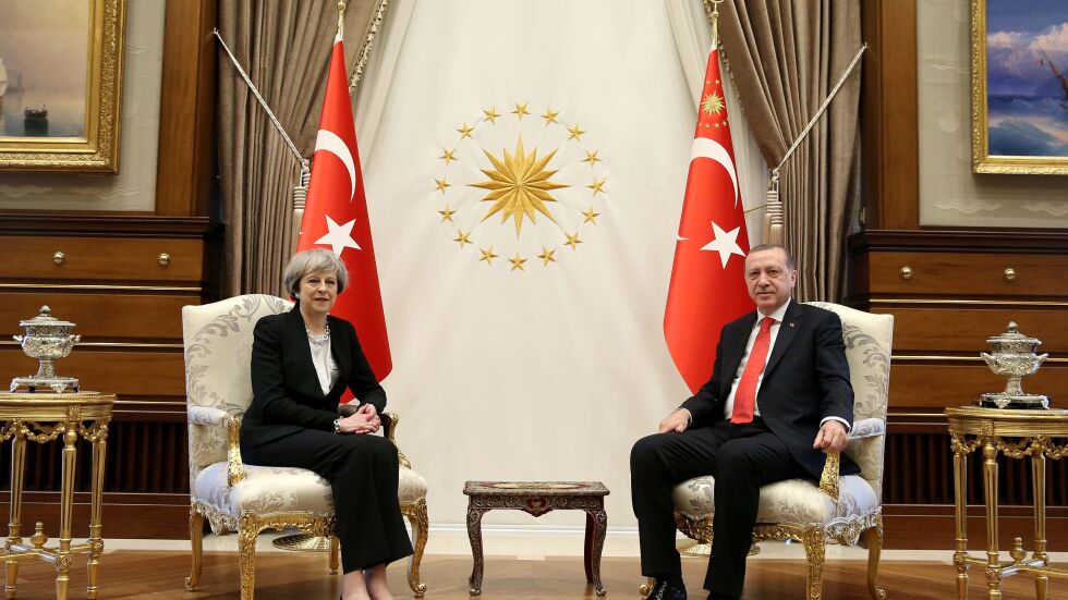 Тереза Мей се срещна и с Рдежеп Ердоган