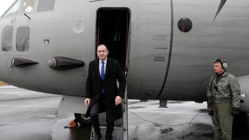 Президентът Румен Радев пристигна на работно посещение в Брюксел (СНИМКИ)