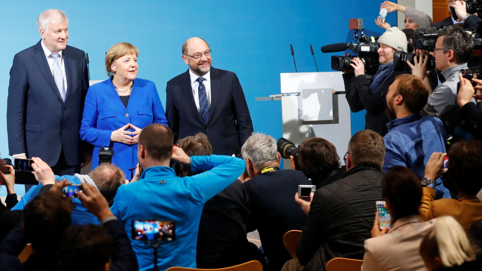 Ангела Меркел се надява Германия да има ново правителство до април