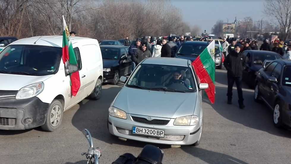 Протест блокира пътя за Видин за 5 часа (ОБНОВЕНА) 