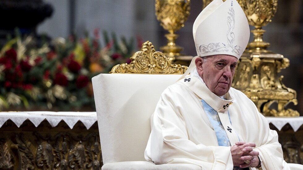Папа Франциск се изказа в подкрепа на еднополовите бракове