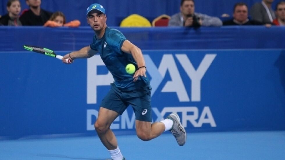 Загуба за България на старта в ATP Cup, следва мачът на Гришо