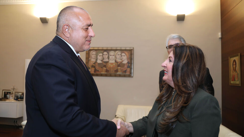 Бойко Борисов се срещна с американския посланик Херо Мустафа