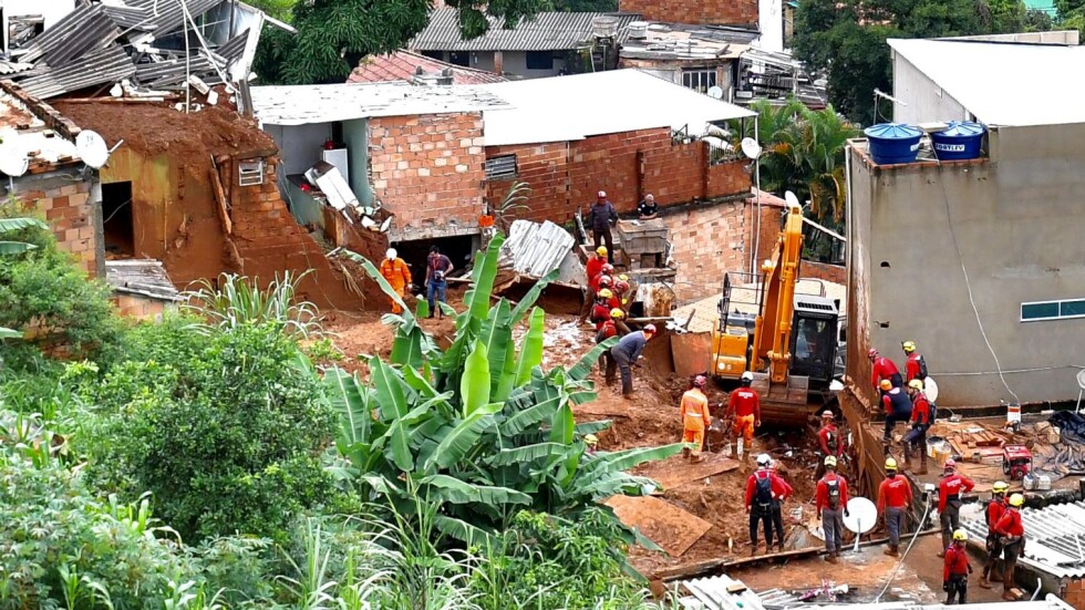 Над 50 са вече жертвите на поройните дъждове в Бразилия