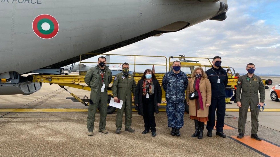 Самолетите с хуманитарна помощ от България пристигнаха в Хърватия
