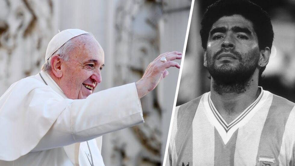 Папа Франциск: Марадона беше поет на терена и велик шампион