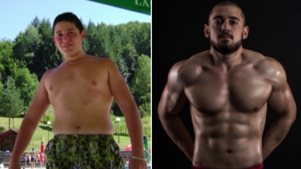Вдъхновяващият Страхил Иванов – от 100-килограмов младеж до фитнес гуру