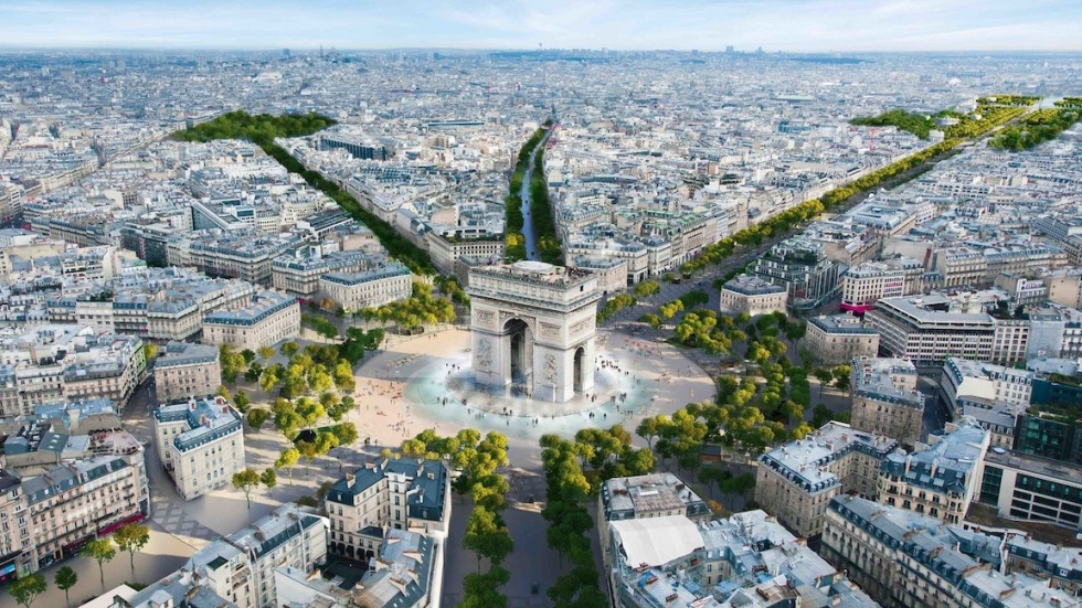Парижкият булервард "Шанз-Елизе" ще бъде превърнат в "необикновена градина" (СНИМКИ + ВИДЕО)