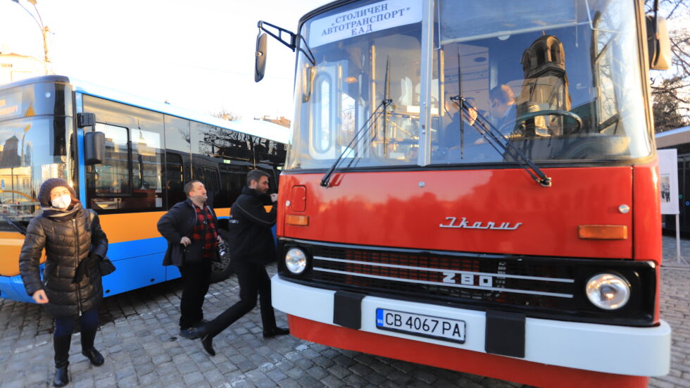 Само на 3 март: Пускат автобуси „Чавдар“ и „Икарус“ по ретро линия в София 