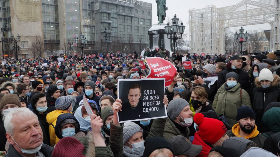 Международната общност осъди арестите на подкрепящите Алексей Навални в Русия