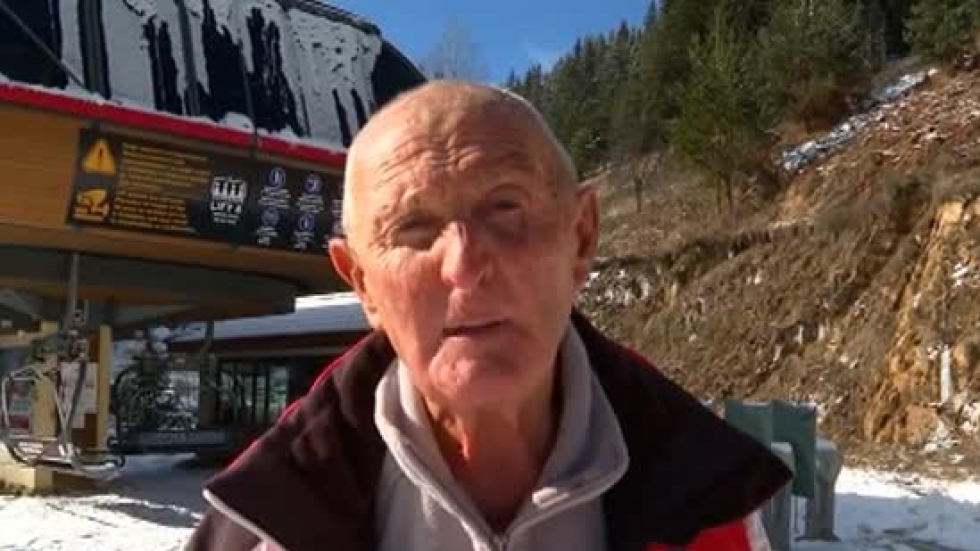 96-годишният скиор Иван Раев: Няма нищо по-велико от природата (ВИДЕО)