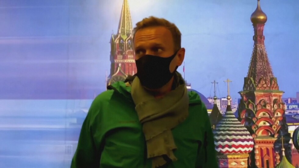 Осъдиха Навални на три и половина години ефективно