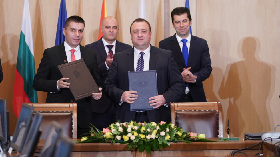 България и РСМ подписаха три меморандума за сътрудничество 