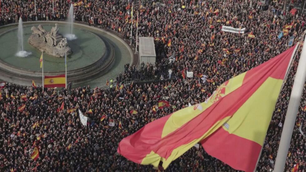 Протести срещу правителството в Испания