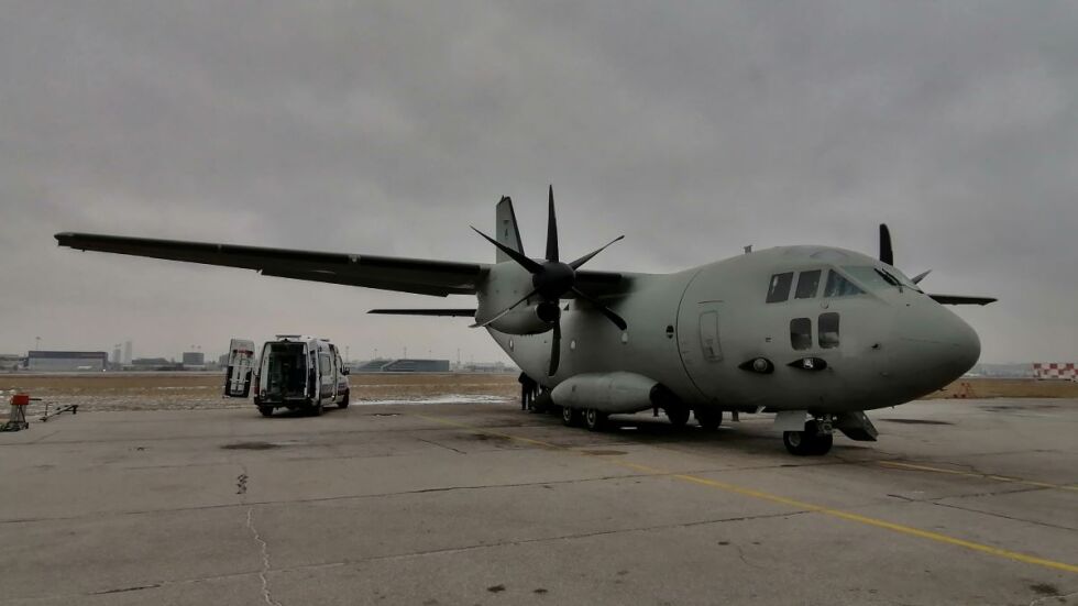 Самолет "Спартан" ще достави хуманитарна помощ в Сирия