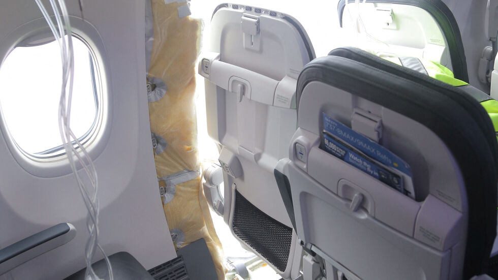 След взрива във въздуха: Четири ключови болта на вратата на "Боинг 737 Max" са липсвали