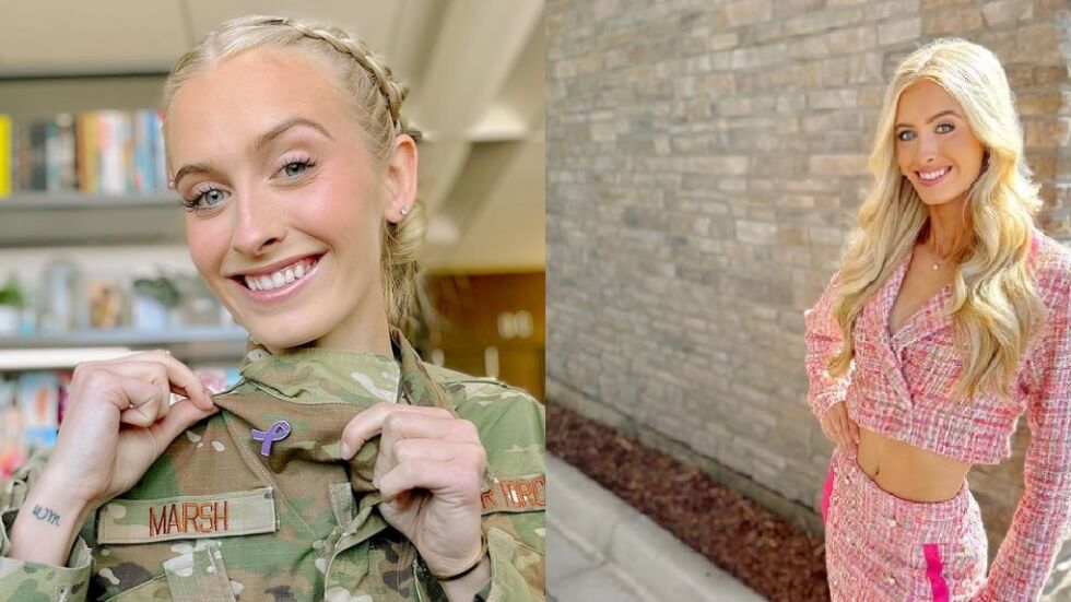 „Жените могат да бъдат всичко“: Военен пилот с каузи срещу рака може да стане „Мис Америка“