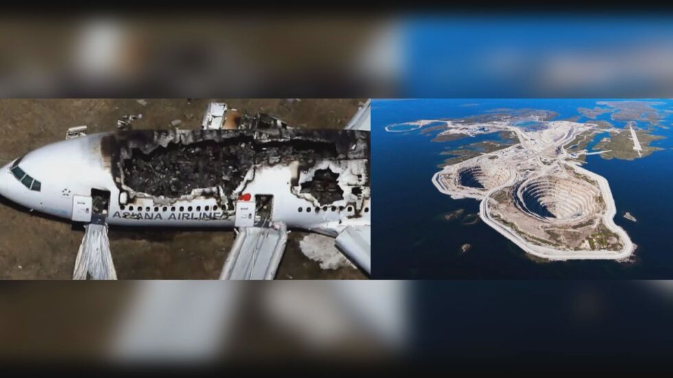В гора на 500 м зад пистата: Самолет се разби напът към диамантена мина в Канада (СНИМКИ, ВИДЕО)