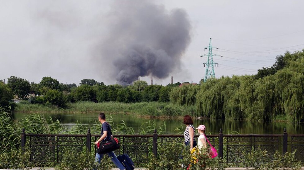 Край на ожесточените сражения в Донецк