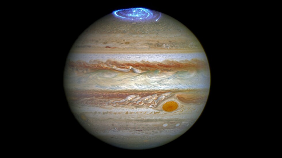 Северни сияния има и на Юпитер