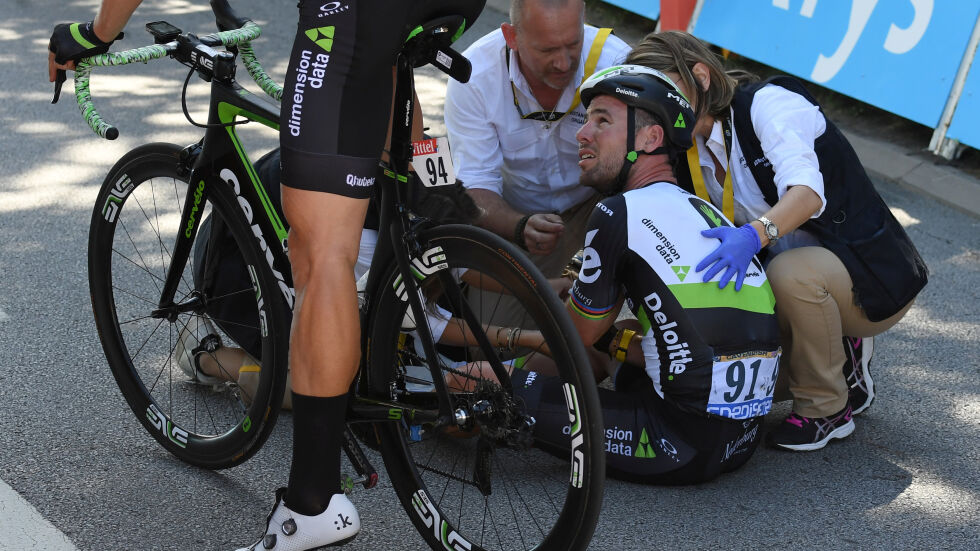 Кавендиш напусна Тура след тежка катастрофа със Саган