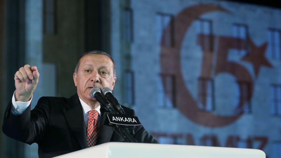 Реджеп Ердоган поиска смъртни наказания за участниците в опита за преврат