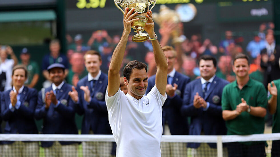 Федерер е шампион на "Уимбълдън" за осми път (ВИДЕО)