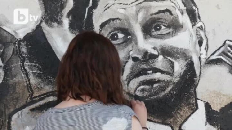 Пловдивско село се превърна в галерия за графити