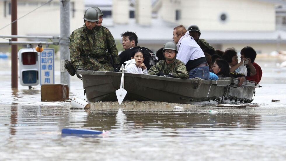 Няма данни за пострадали българи при наводненията в Япония