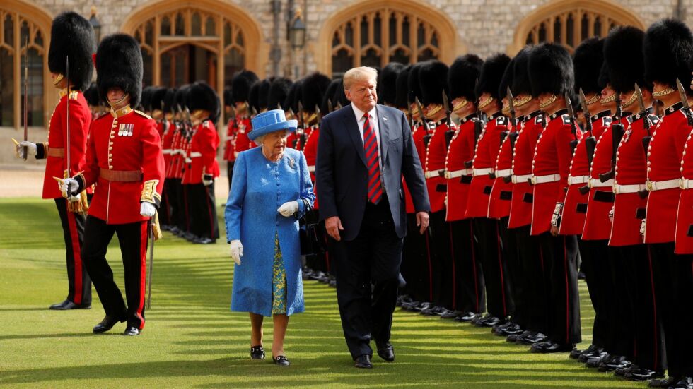 Доналд Тръмп се срещна с Елизабет Втора в Уиндзорския замък