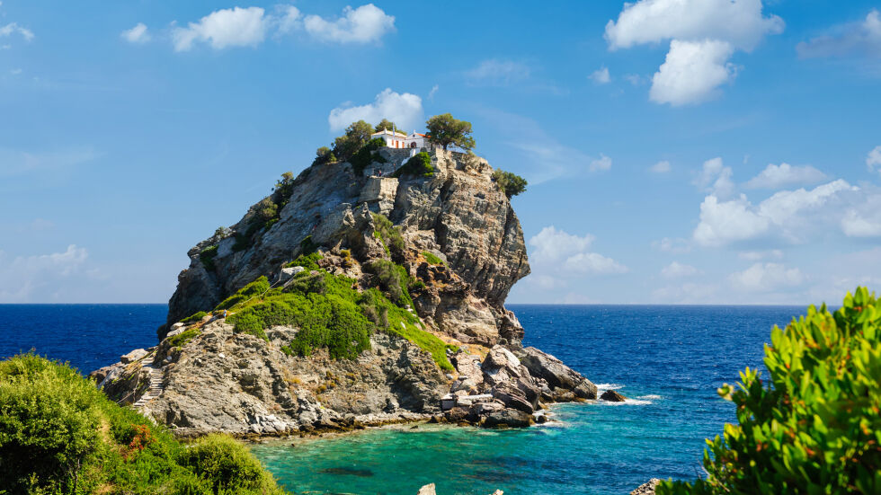 20 снимки от Скопелос - летният остров Калокаири от "Mamma Mia!"