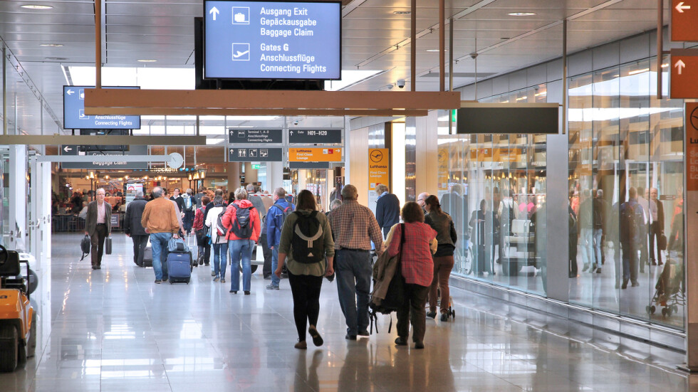 Терминал на летището в Мюнхен беше затворен за няколко часа