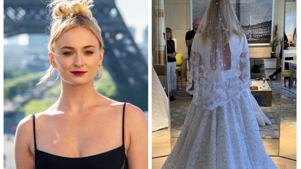 Софи Търнър от „Игра на тронове“ избра сватбена рокля на любимия си дизайнер