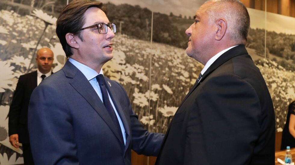 Борисов обсъди казуса „Гоце Делчев” с президента на Северна Македония