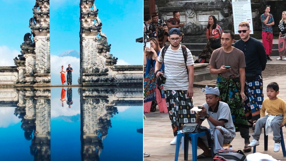 Популярна дестинация в Бали се оказа "фалшифицирана" от инфлуенсърите в Инстаграм