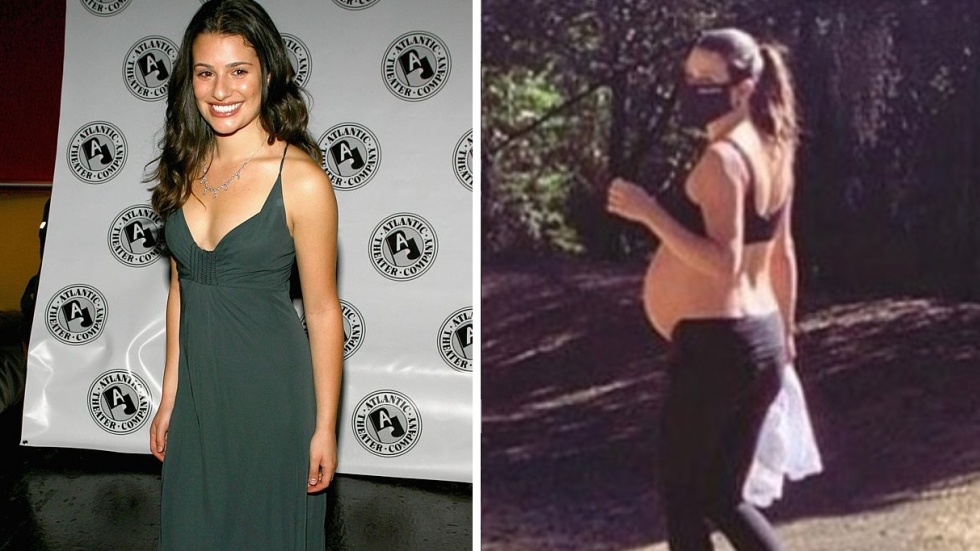 Нови снимки на бременната Лиа Мишел