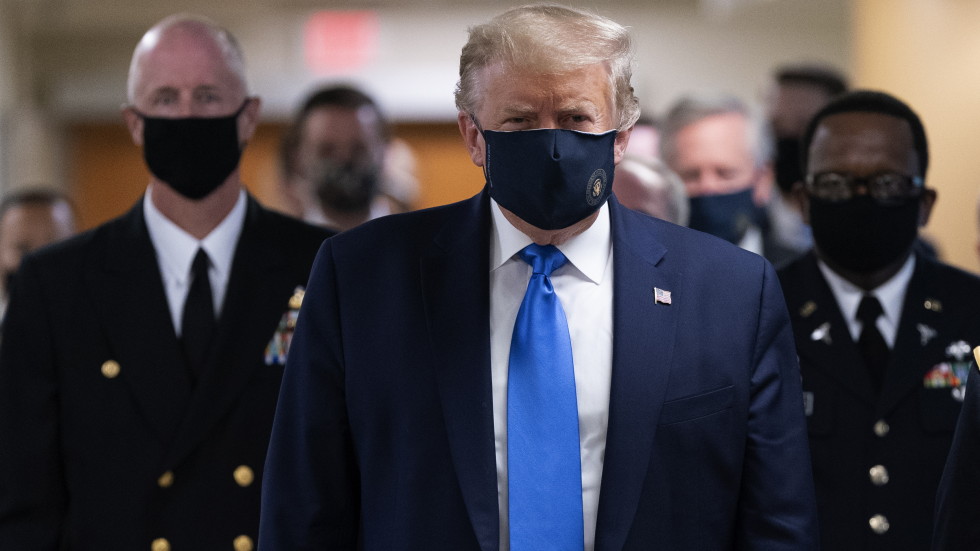 68 524 заразени с COVD-19 за 24 часа в САЩ, Тръмп призова да се носят маски