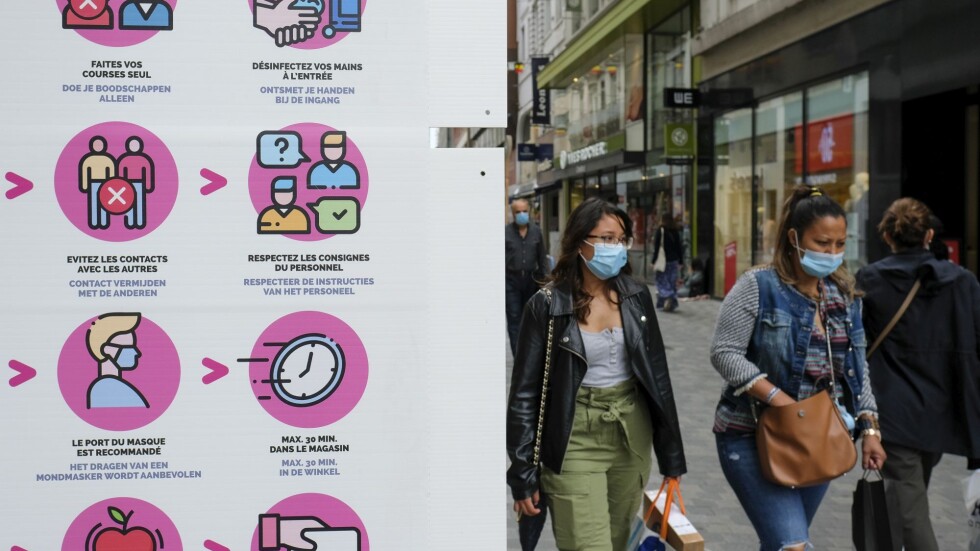 Нови мерки срещу коронавируса влязоха в сила в Белгия