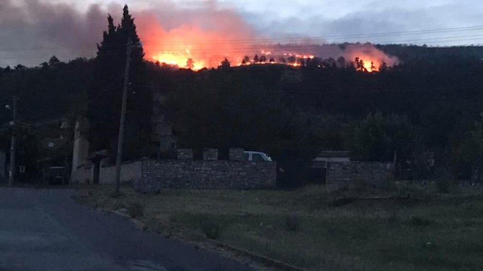 Два горски пожара пламнаха на територията на страната