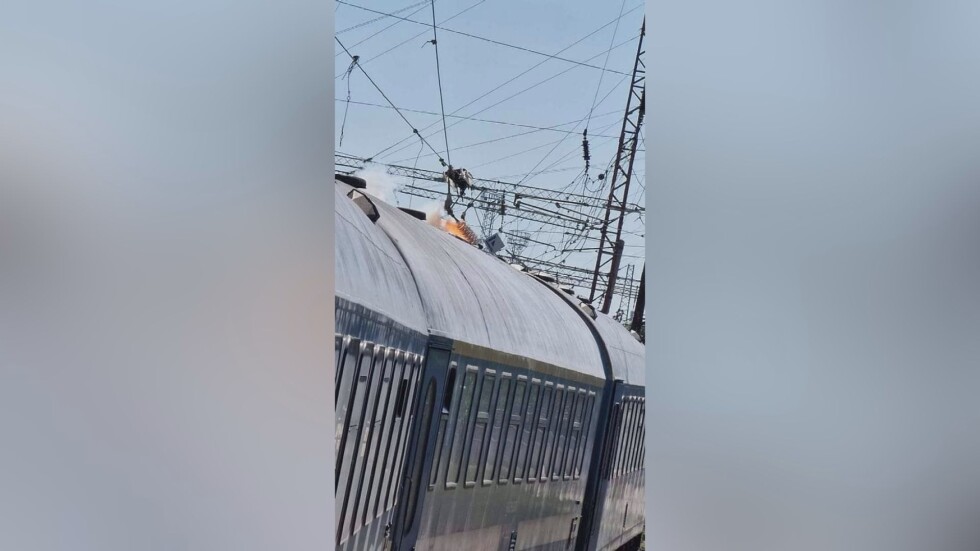 Инцидент с влака Бургас – София на гара Подуяне