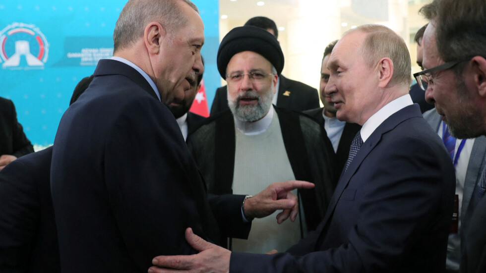 Ердоган остави Путин да го чака преди срещата им в Техеран (ВИДЕО)