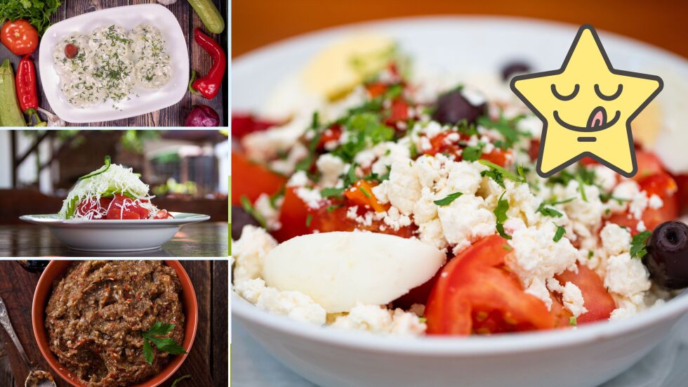 Четири български салати оглавиха класацията на най-хубавите салати в света