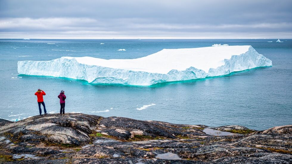 Рекордни жеги: Топят се ледовете на Гренландия (СНИМКИ)