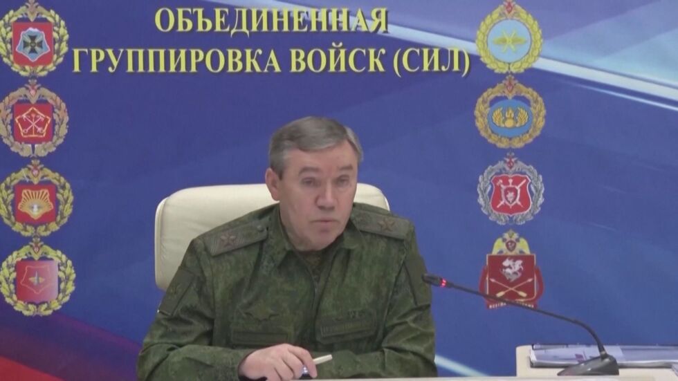 За първи път след бунта на „Вагнер“: Началникът на руския генерален щаб се появи публично 