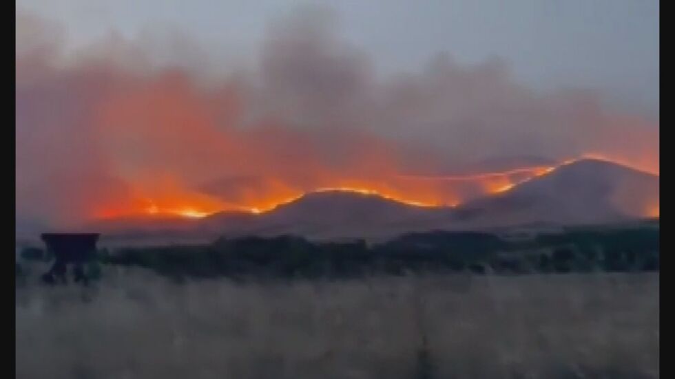Овладян е пожарът в Бургаско