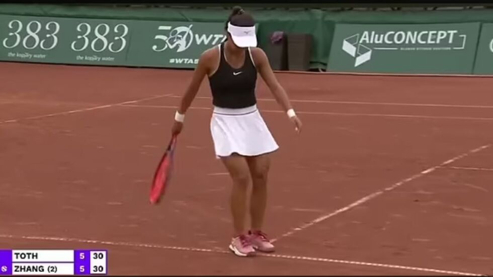 Позор за спорта: Нагла тенисистка разплака съперничка (ВИДЕО)