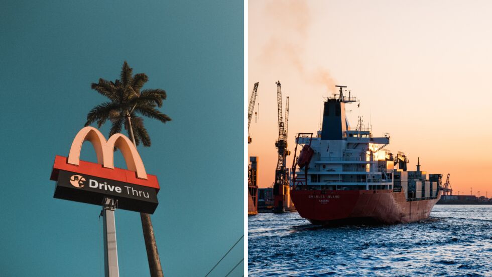 Бившият "Макдоналдс" в Русия захранва корабите на "Газпромнефт" с отработено олио