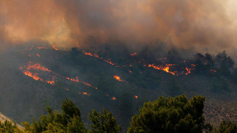 Повечето пожари в Гърция са причинени от човешка ръка