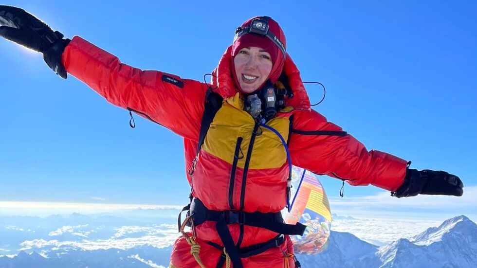 Силвия Аздреева стана първата българка, изкачила връх К2