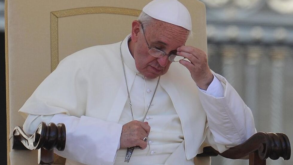 Папа Франциск: Украинците са били подложени на жестокост и чудовищност